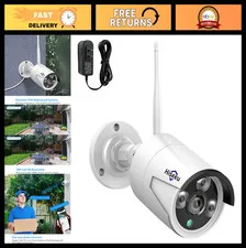 3MP Wireless Outdoor Security Camera - Waterproof, Night Vision, 3.6mm Lens, IR
