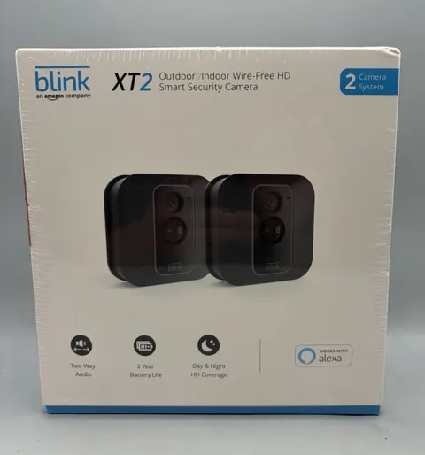 2 Blink XT2 Wi-Fi 1080p Indoor/Outdoor Security Cameras  - Sealed