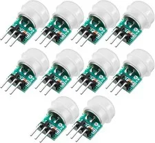 10 Pieces Am312 Pir Sensor Mini Pir Motion Sensor Infrared Human Body