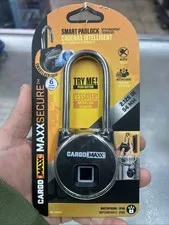 Cargo Maxx 081-95410 Cargo Maxx Fingerprint Padlock Long Shank