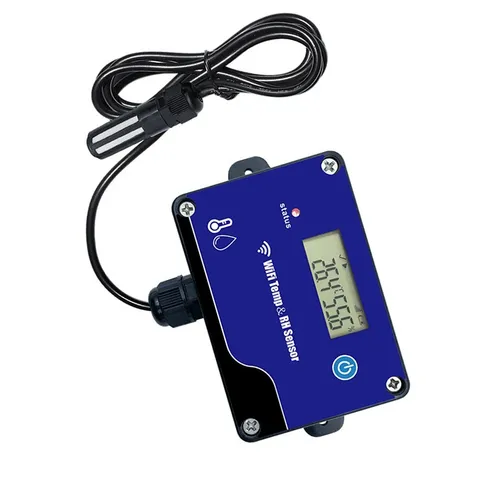 -WiFi501B WiFi Temperature and Humidity Sensor Overlimit Buzzer Alarm1634