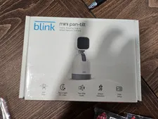 Blink Mini Pan-Tilt Indoor Smart Security Camera 1080p HD White Brand New Sealed