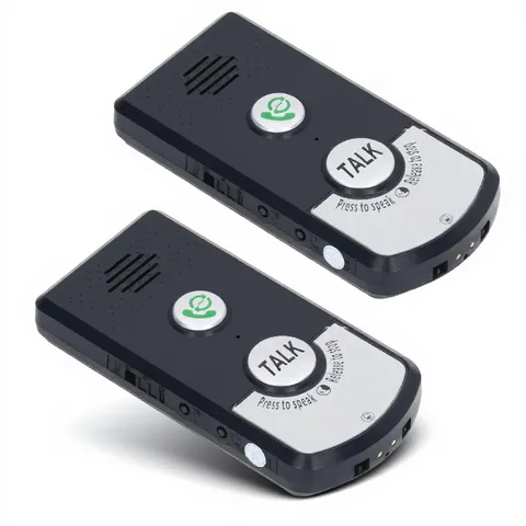 Luqeeg Wireless Intercom Hd Clarity 1000Ft Range Rechargeable 1800Mah Battery