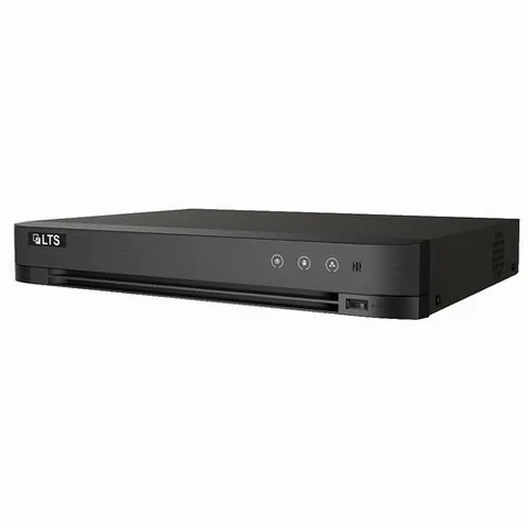 LTS LXN7104-P4 4CH 4K PoE NVR w/ 4TB HDD, Face Detection, Black