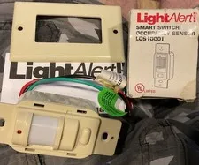 RAB LOS10001  Smart Switch w/ Occupancy Sensor 120V 180° View