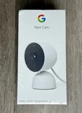 NEW Sealed Google Nest Cam Indoor Wired 2nd Generation