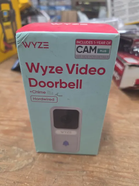 Wyze Wired Video Doorbell Kit, 1080p HD Video,2-way Audio, Night Vision