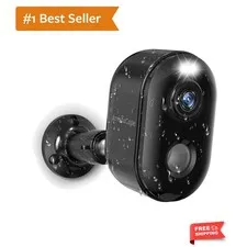 Security Cameras Wireless Outdoor, Battery Powered 2k WiFi Cameras for Home S...