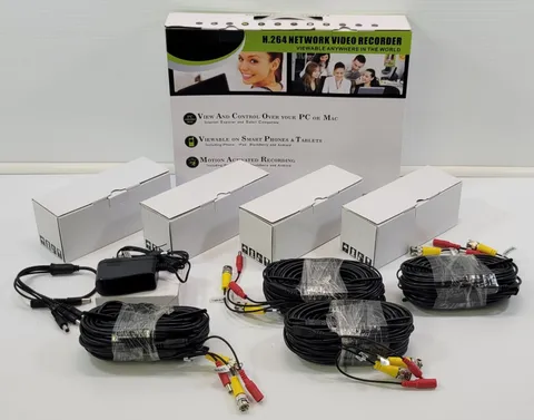 *B) zClever Model D2104N Network Video Recorder Security Camera System