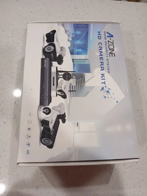 A-zone Home Security System  Hd Camera Kit