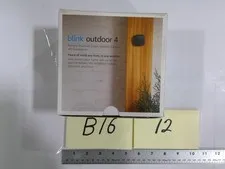 Blink Outdoor 4 4th Gen Battery Security Camera Wireless Black Alexa Open Box