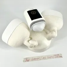 Ring Floodlight Cam Wired Pro Wi-Fi 1080p Surveillance Camera - White (5B28S4)