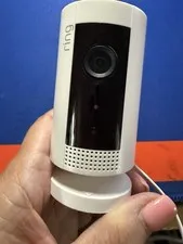 Ring Indoor Cam 1080p Wired/Wi-Fi IP Camera Night Vision Alexa White/Black
