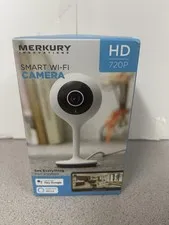 Merkury Innovations Smart Wi-Fi Security Camera – HD 720p – Indoor Camera