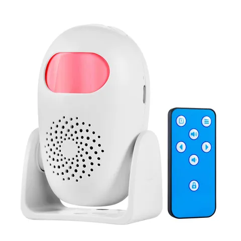 Motion Detector Alarm 110dB Indoor Sensor with Remote Control - Home Security