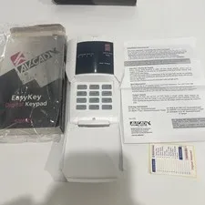 AV-GAD AV-702T LCD Alarm Keypad EasyLoader Security System w Box & Manuals