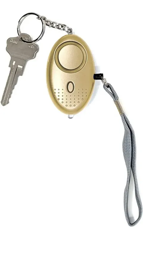 Personal Safety Alarm,LED Light and Key Ring, 140DB Emergency Self Defense Siren