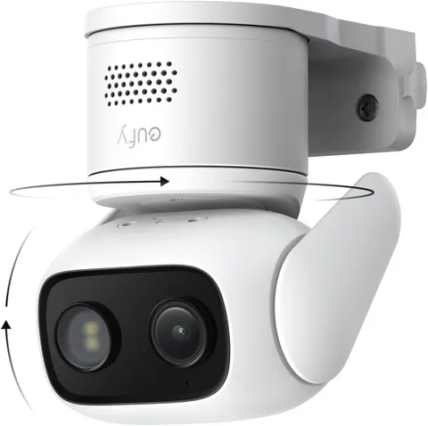 Wired Cam C31, 360° Coverage with Pan and Tilt, Indoor and Outdoor, Dual Antenna