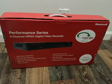 Honeywell Performance Series 4-Channel HRGX45 Digital Video Recorder  500GB NOB