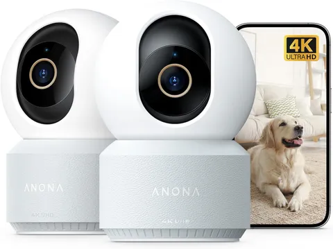 Anona 4K UHD Indoor Camera Pet Baby Security Phone App