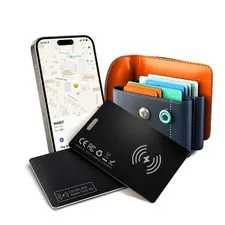 Ultra-Thin Wallet Tracker Card 0.07in 1 Pack Apple MFi Certified - Credit Car...