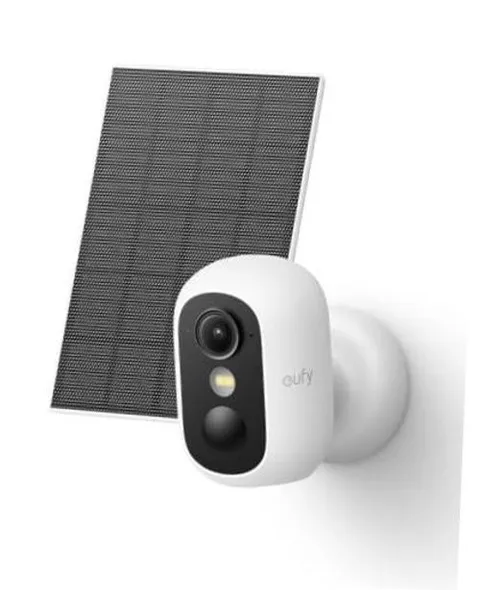 eufyCam C35 with Solar Panel, Wireless Security Camera | Solar Solocam White