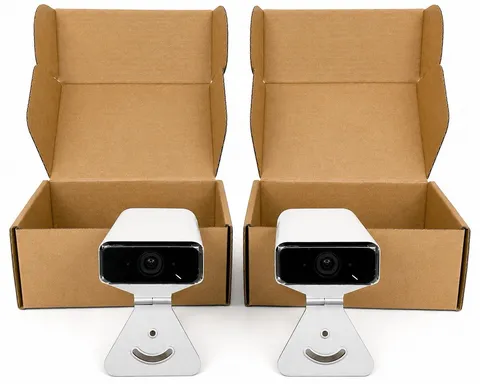 2 White Wired Xfinity indoor IP Surveillance Camera 1080p never used