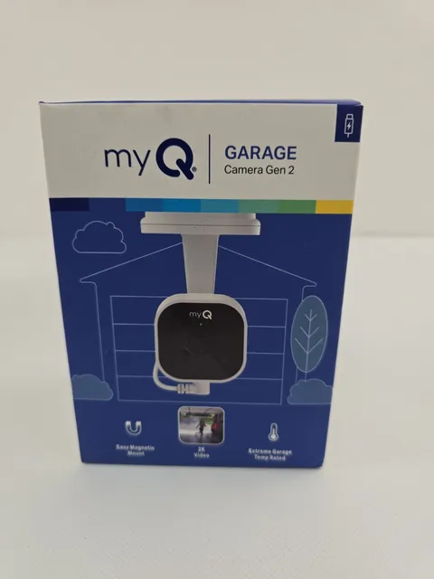 myQ Garage Camera Gen 2 2K WiFi Security Cam - White