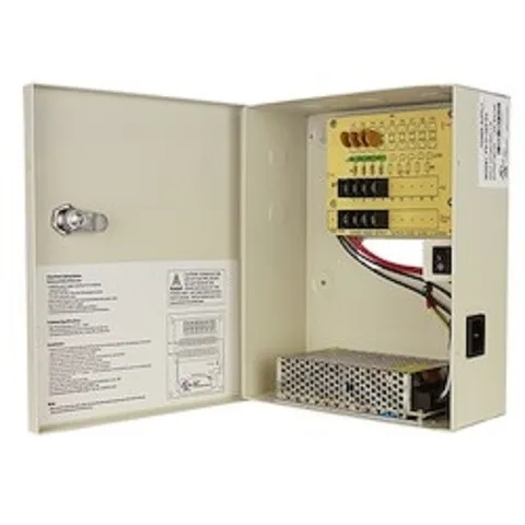 Liberty 12VDC Metal Cased Multi-Channel Power Supply 18 Channel-#L12DC18C10AMC