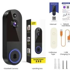 2 K Wireless Smart Doorbell Wifi  Camera Night Vision Function
