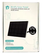 Birdfy Netvue White Solar Panel NA-S002W-2A 3.1W Red Black Cable (NOT Type-C)