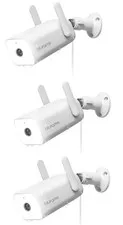 3pcs Blurams Outdoor Security Camera 3MP Night Vision, Two-Way Audio, Waterproof