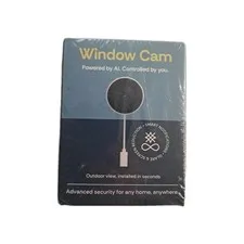 Luna 3MP 2K Window Camera, 2.4GHz & 5GHz WiFi6 Indoor Cameras for Home...
