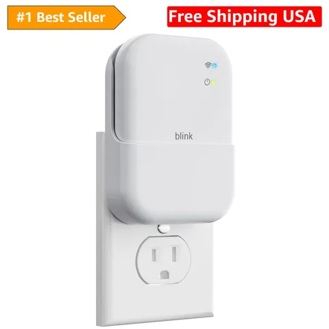 Outlet Wall Mount for Blink Sync Module XR, 2-in-1 Charging StationMount & Ch...