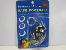Personal Alarm Safe Football Key Chain/Alarm/Football (Brand New)