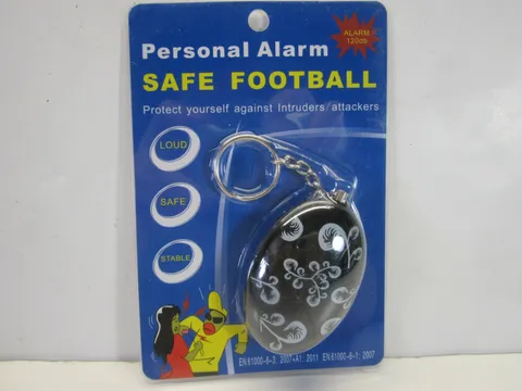 Personal Alarm Safe Football Key Chain/Alarm/Football (Brand New)