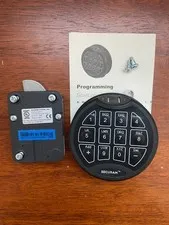 SecuRam BP10140 Electronic Safe Lock Keypad & Lock Black