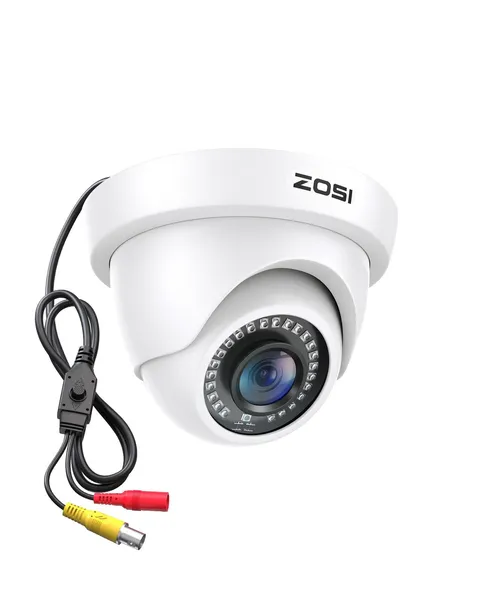 Camara De Seguridad Domo Resistente Al Clima Con Vision Nocturna De Lujo