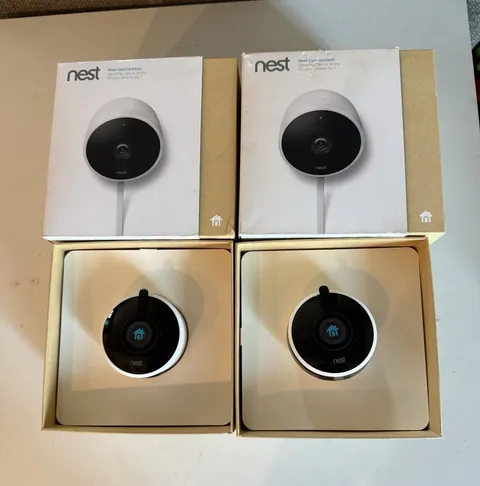 Nest Cam Outdoor 1080p Wi-Fi IP Weatherproof Security Cameras White (2)