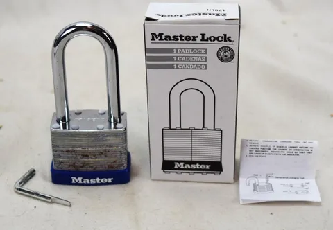 Master Lock Combination Padlock 179LH w/Resettable Combination NIB B