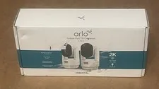 ARLO ESSENTIAL INDOOR PAN TILT CAMERAS 2K 2-PACK NEW SEALED