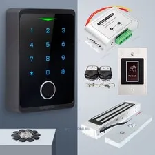 HOMSECUR IP66 APP WIFI RFID Access Control Set Waterproof 180KG Magnetic Lock