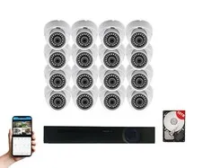 Evertech 16 Channel HD Indoor Outdoor CCTV Security Camera System 10TB Recording