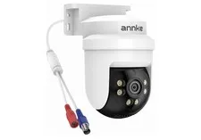 ANNKE 5MP TVI Audio Security Camera Outdoor IR Night Vision 350° Pan & Tilt