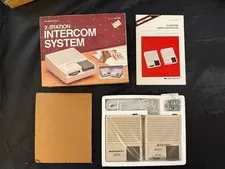  VINTAGE Archer 2-Station WIRED Intercom System Radio Shack 43-222 New  orig box