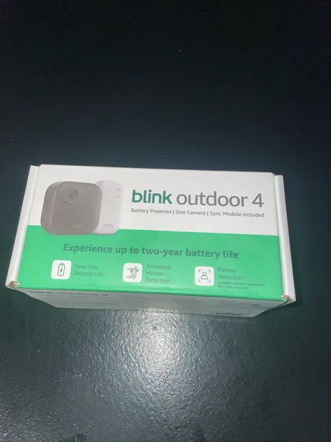 Blink Outdoor 4 Wireless Security Camera System w/ Sync Module Black