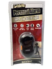 SABRE Personal Alarm with Clip LED Light & 120Db Runner Alarm Weatherproof 