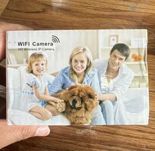 WiFi Camera HD Wireless IP/Network Indoor Surveillance Camera White 32GB USB