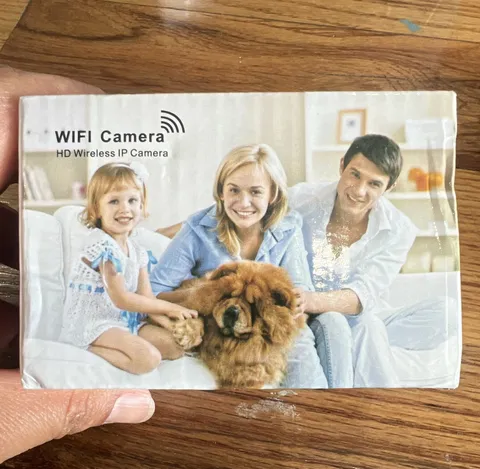 WiFi Camera HD Wireless IP/Network Indoor Surveillance Camera White 32GB USB