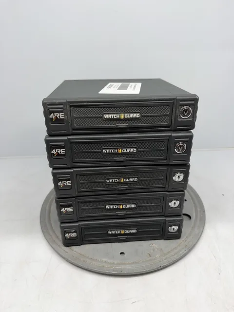 Lot of 5 WatchGuard 4RE Video System DVR WGA00480-101 **No HDD